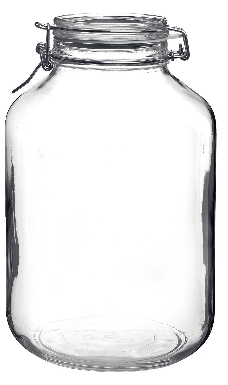 Amazon Pluspng.com: Bormioli Rocco Fido Round Clear Jar, 169 Ounce, 5 Liter: Kitchen U0026 Dining - Glass Jar, Transparent background PNG HD thumbnail