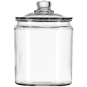 Anchor Hocking Glass Jar Set Of 2 1 Gallon - Glass Jar, Transparent background PNG HD thumbnail