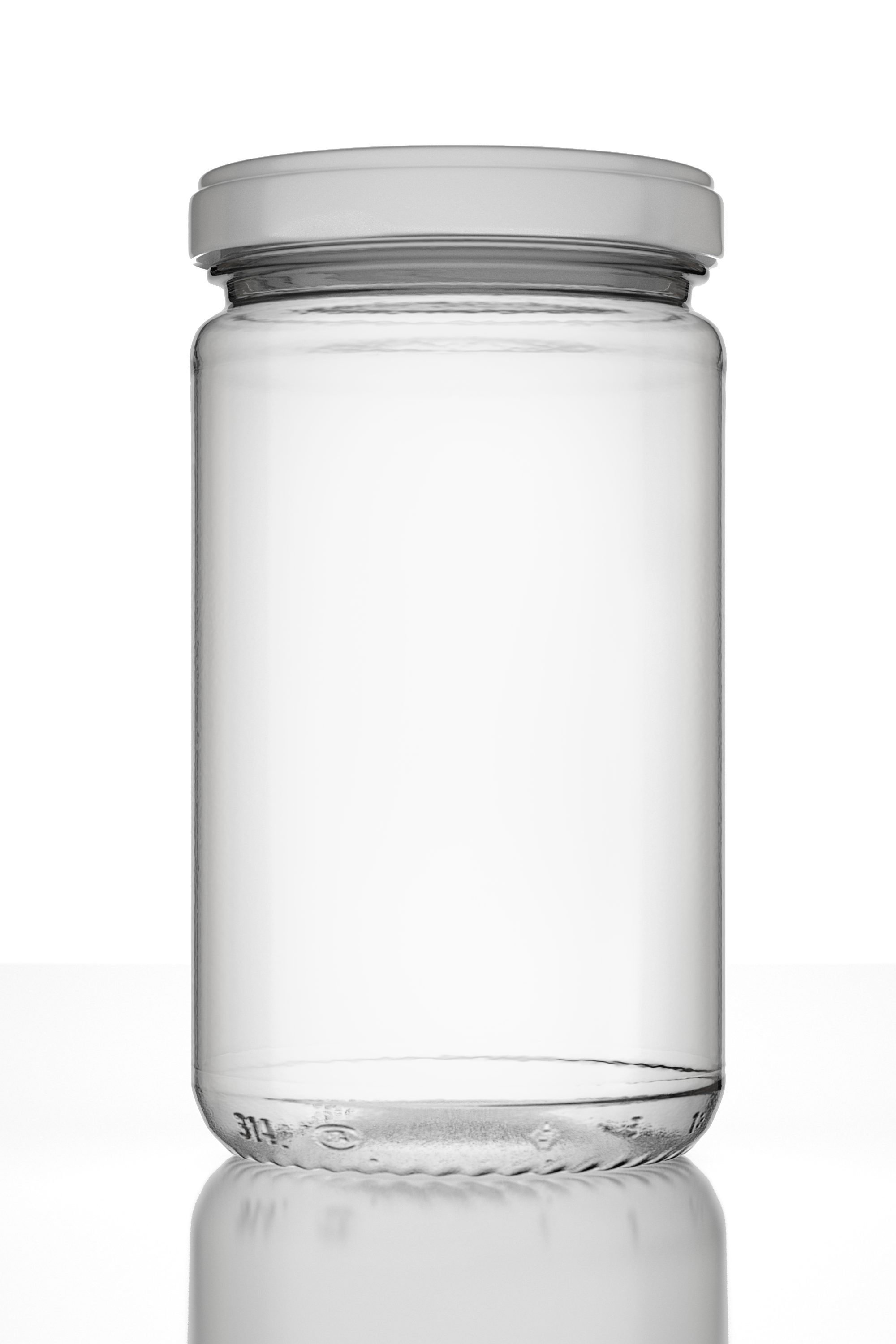 Jar Frontal Back Lighted.png 2,000×3,000 Pixels - Glass Jar, Transparent background PNG HD thumbnail