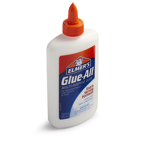 Glue On Items Quickly With Elmeru0027S Extra Strong Glue All Multi Purpose Glue. The Elmeru0027S Glue All Formula Is Fast Drying And Perfect For Crafts, Projects, Hdpng.com  - Glue Bottle, Transparent background PNG HD thumbnail