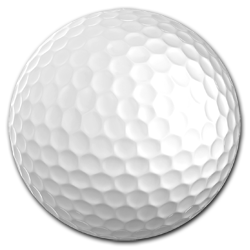 Golf Ball Magnetic Tax Disc Holder - Golf Ball, Transparent background PNG HD thumbnail