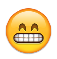 Hey : Flushed Face Emoji Grinning Face With Smiling Eyes - Grin, Transparent background PNG HD thumbnail
