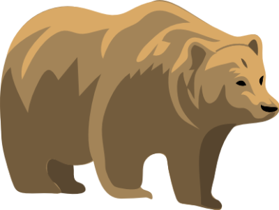 Free Grizzly Bear Clipart - Grizzly Bear, Transparent background PNG HD thumbnail