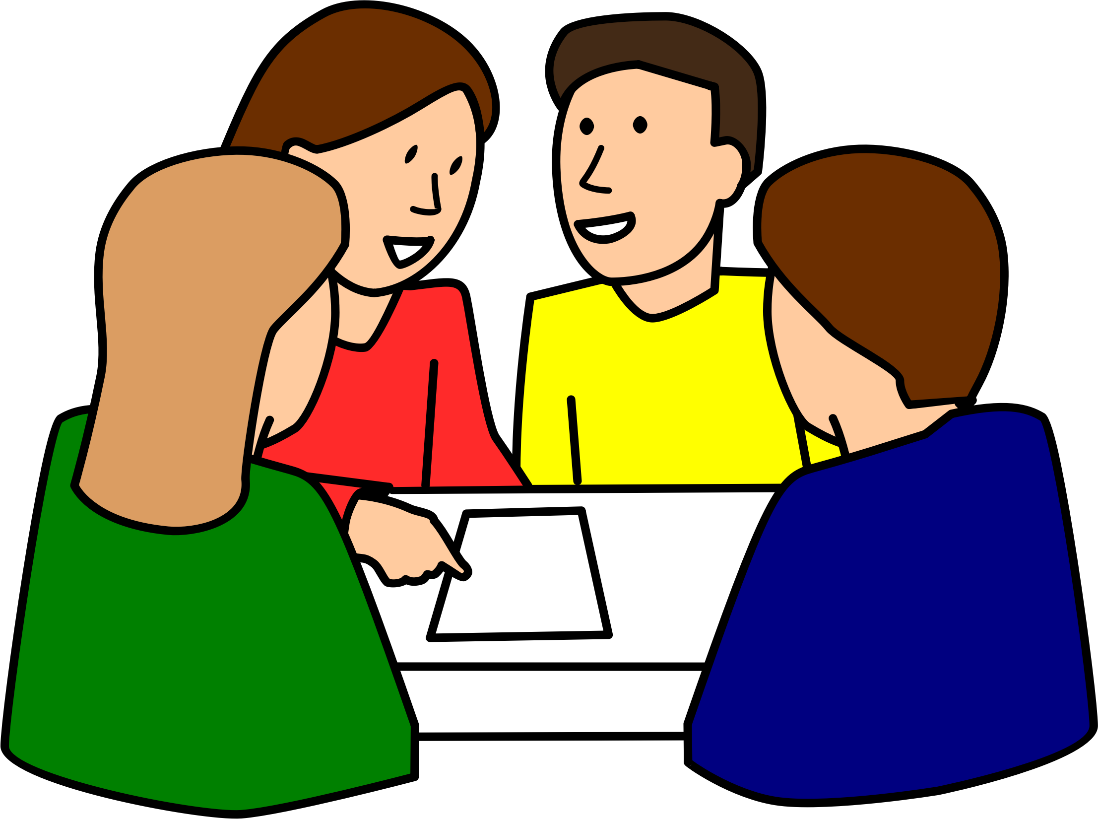 Big Image (Png) - Group Work, Transparent background PNG HD thumbnail