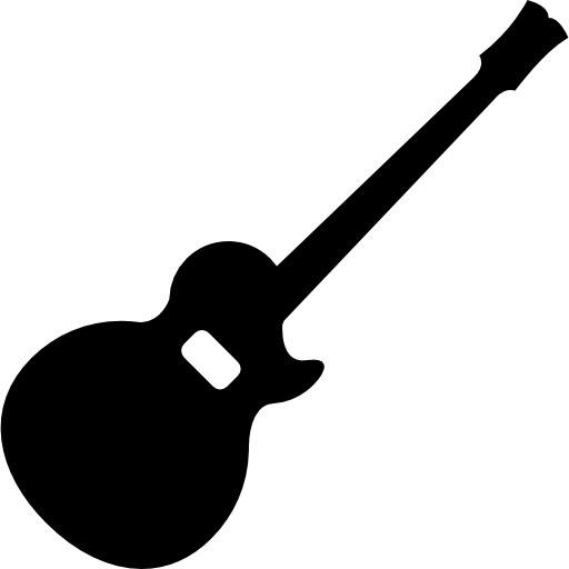 Acoustic Guitar Silhouette Free Icon - Guitar Silhouette, Transparent background PNG HD thumbnail