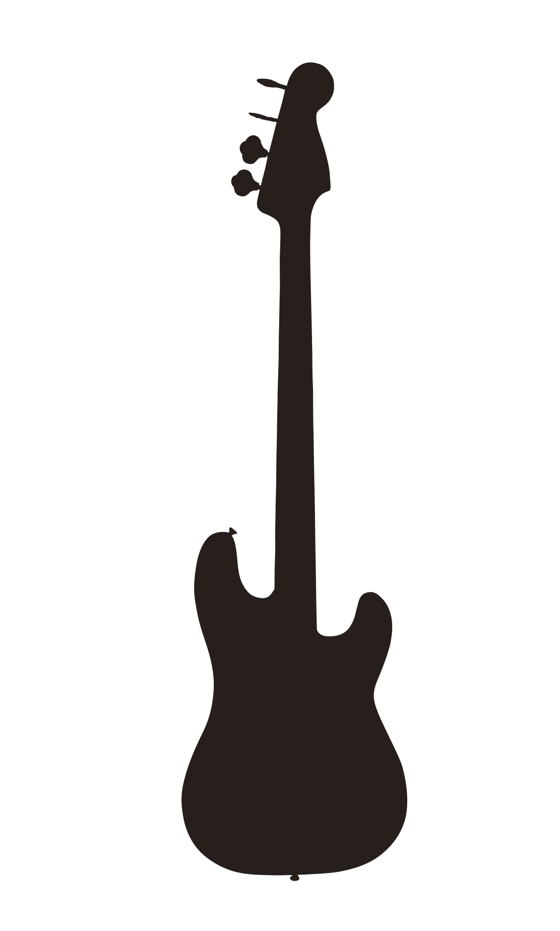 File:guitar Silhouette.png - Guitar Silhouette, Transparent background PNG HD thumbnail
