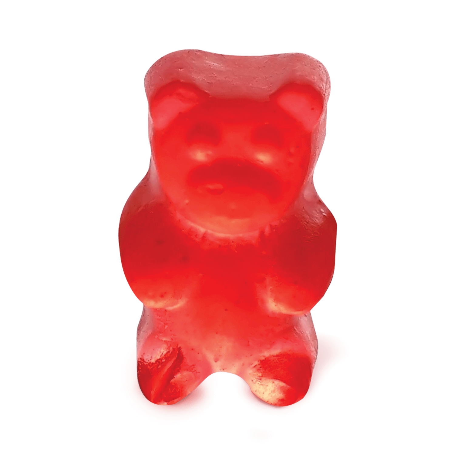 Red Gummi Bear - Gummy Bear, Transparent background PNG HD thumbnail