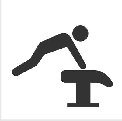 Athletics And Gymnastics Icon Set - Gymnastics Black And White, Transparent background PNG HD thumbnail