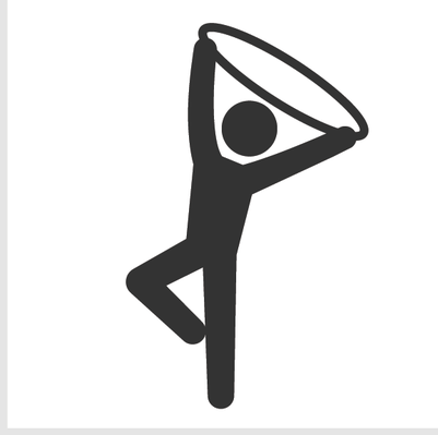 Athletics And Gymnastics Icon Set   Rhythmic Gymnastics . - Gymnastics Black And White, Transparent background PNG HD thumbnail