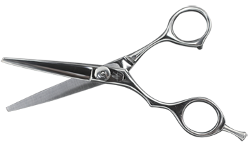 Ales Left Handed Cutting Scissor 1 - Hairdressing Scissors, Transparent background PNG HD thumbnail