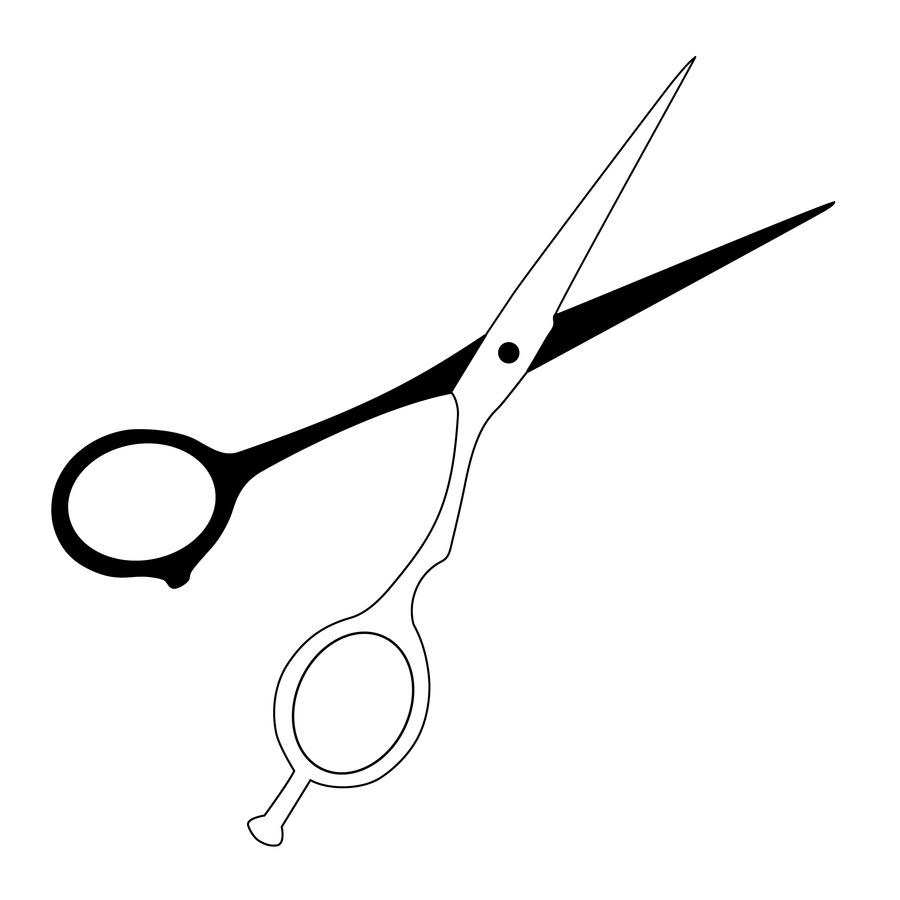 Pin Pink Hair Clipart Hair Scissors #1 - Hairdressing Scissors, Transparent background PNG HD thumbnail