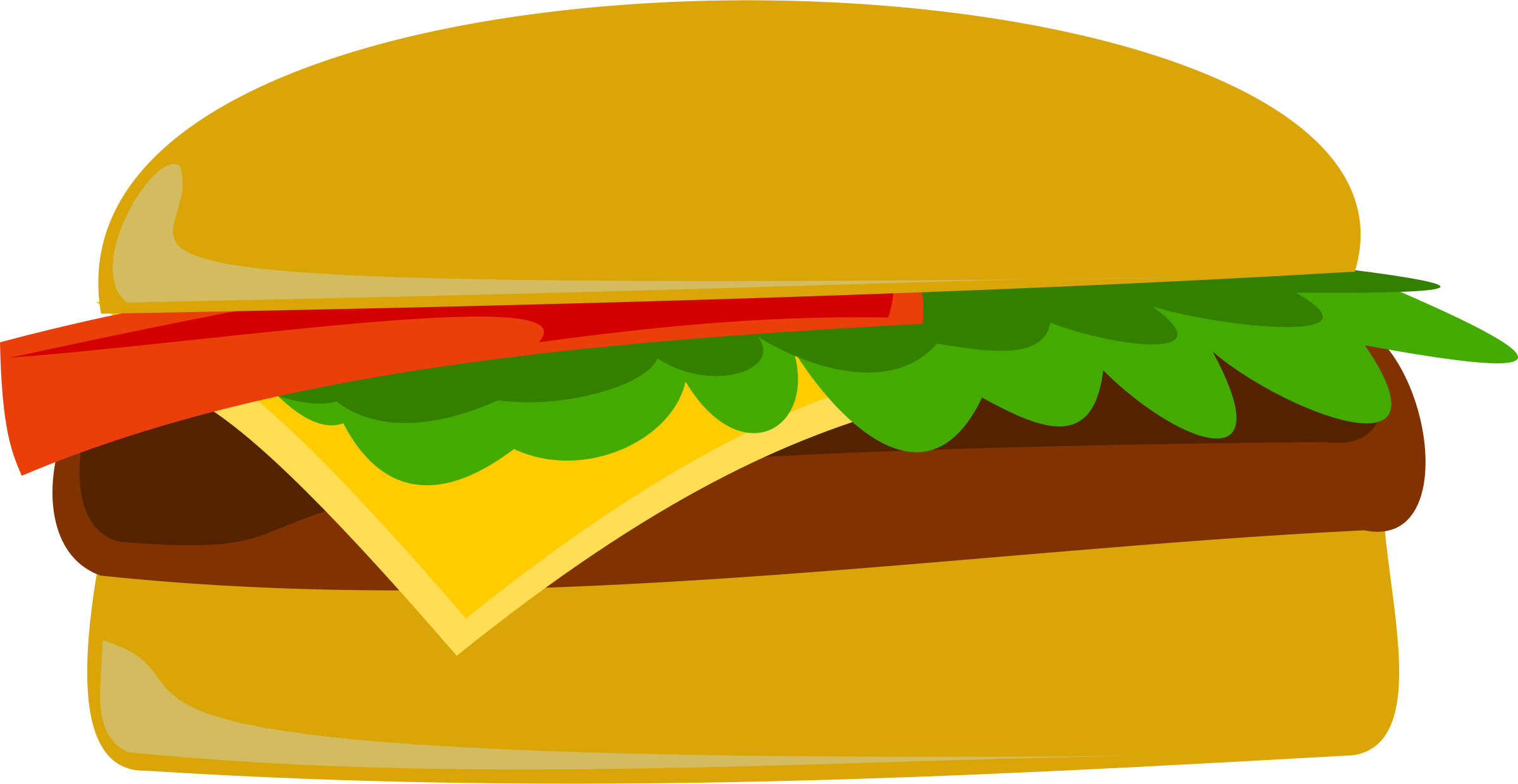 Hotdog And Hamburger Clipart - Hamburgers Hot Dogs, Transparent background PNG HD thumbnail