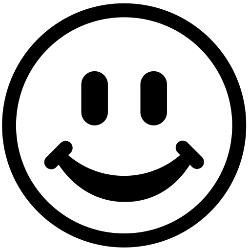 Png Happy Face Black And White - Smiley Face Clip Art Black And White, Transparent background PNG HD thumbnail