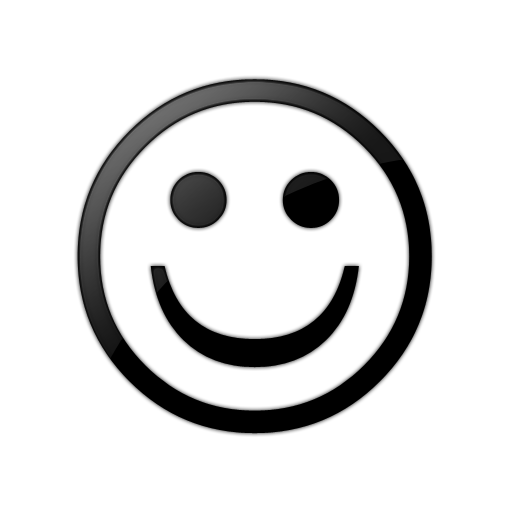 Smiley Face Clipart Black And White Free Clipart - Happy Face Black And White, Transparent background PNG HD thumbnail