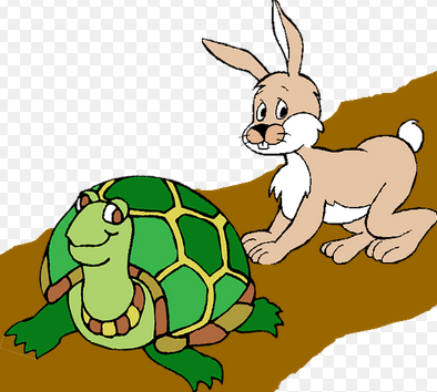 The Tortoise And The Hare - Hare And Tortoise, Transparent background PNG HD thumbnail