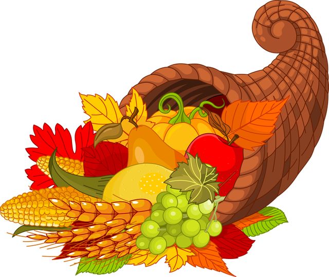 2013 Thanksgiving Clip Art Harvest Cornucopia - Harvest, Transparent background PNG HD thumbnail