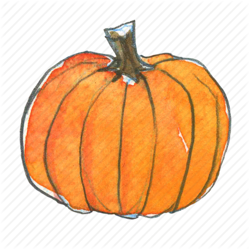 Autumn, Fall, Halloween, Harvest, Pumpkin, Squash, Thanksgiving Icon - Harvest, Transparent background PNG HD thumbnail