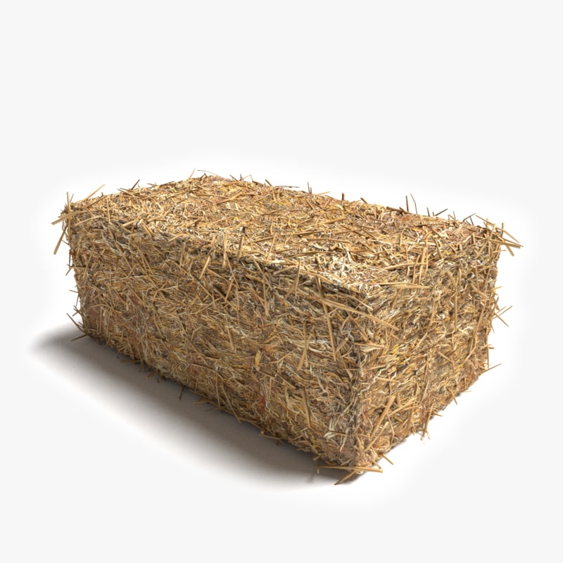 Bale Hay 3Ds - Hay, Transparent background PNG HD thumbnail