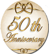 50Th 2 - 50Th Wedding Anniversary, Transparent background PNG HD thumbnail