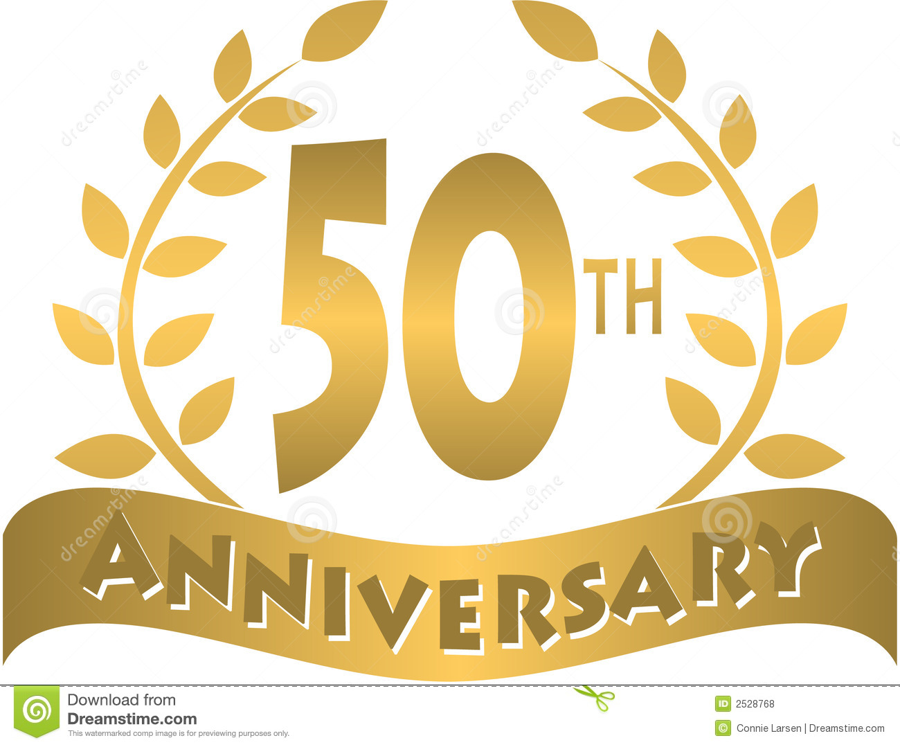 Anniversary Banners - 50Th Wedding Anniversary, Transparent background PNG HD thumbnail