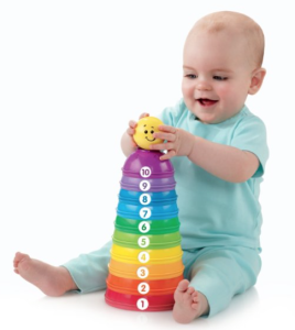 Fisher Price Brilliant Basics Stack U0026 Roll Cups Set - Baby, Transparent background PNG HD thumbnail