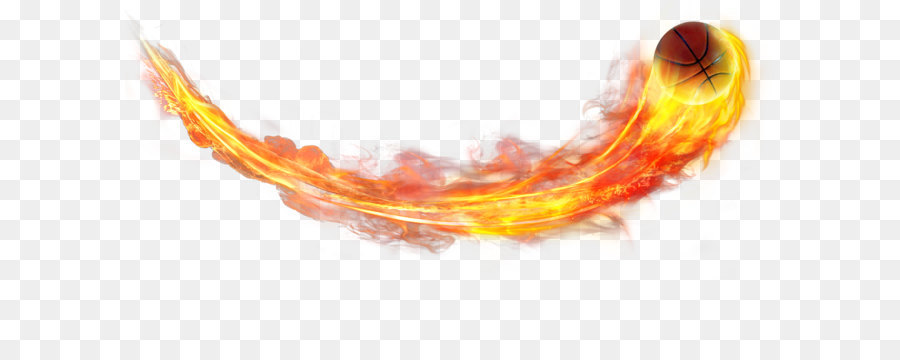Basketball Light Fire Flame   Basketball Hd Layered Material With A Fire Free Pull - Basketball, Transparent background PNG HD thumbnail