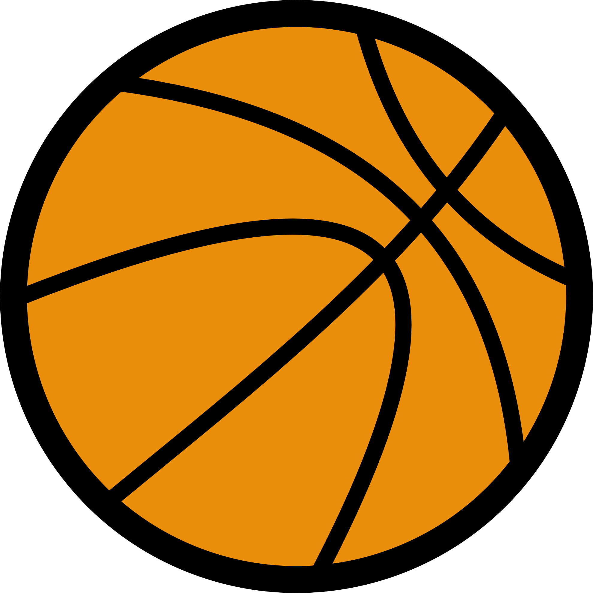 Image For Basketball Clipart Desktop Wallpaper - Basketball, Transparent background PNG HD thumbnail