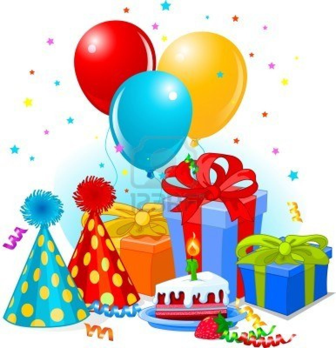 Birthday Balloons And Gifts | Damianmcgintyfanblog - Birthday Cake And Balloons, Transparent background PNG HD thumbnail