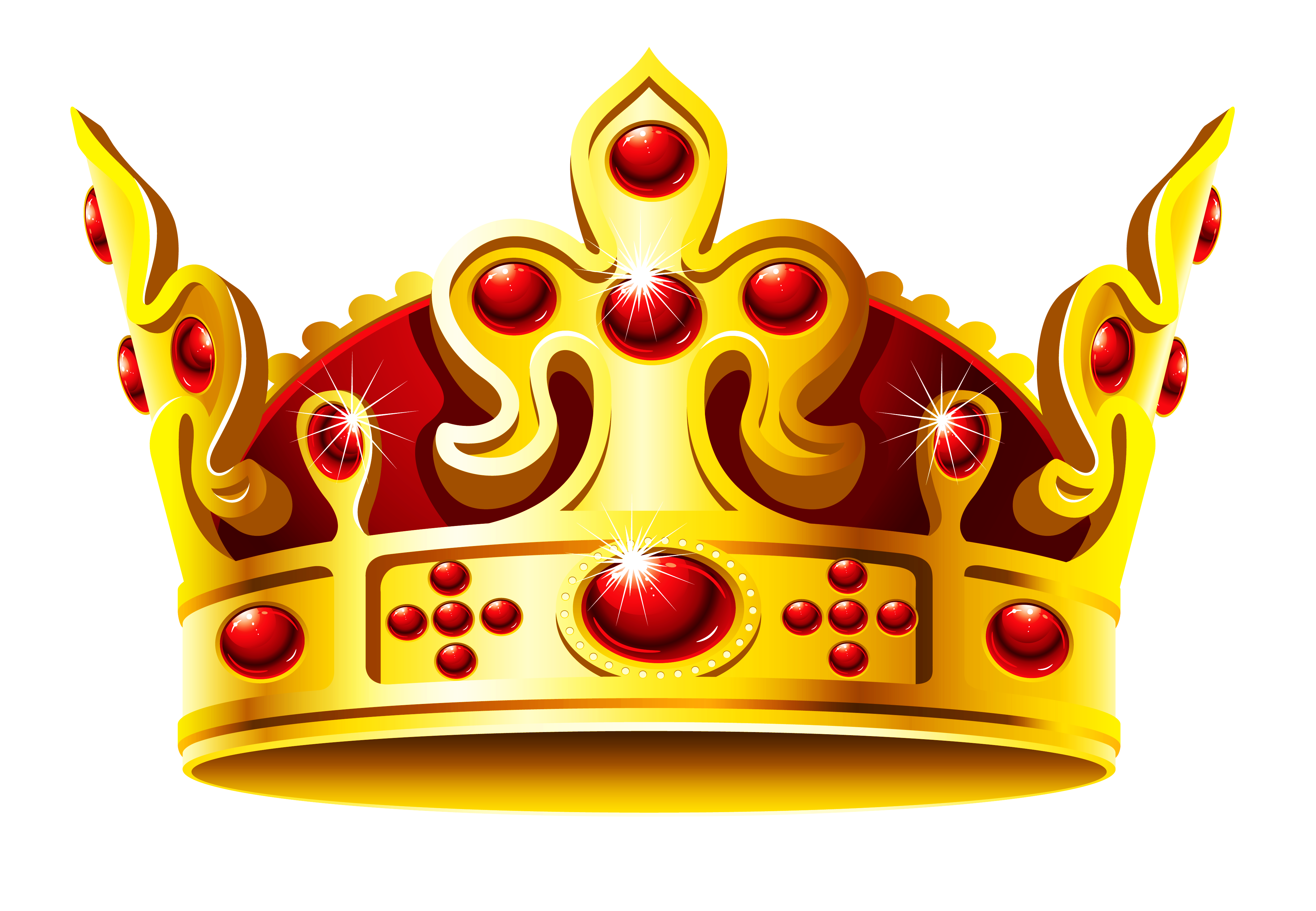 Gold Crown Clipart   Gallery - Crown, Transparent background PNG HD thumbnail