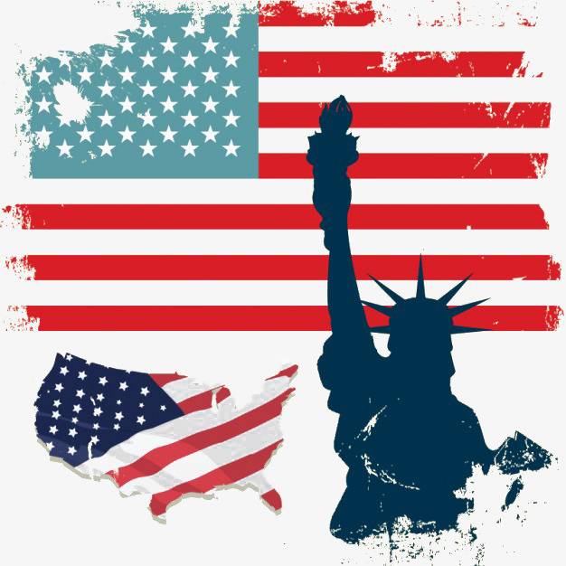 American Flag Design, Sketch, United States, Flag Free Png Image - Design Usa, Transparent background PNG HD thumbnail
