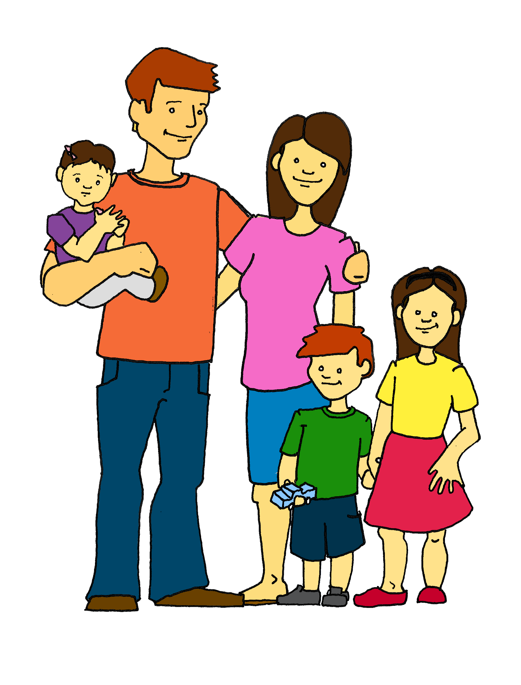 Happy - Family Members, Transparent background PNG HD thumbnail