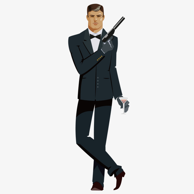 Handsome Male Bodyguard, Handsome, Male Bodyguard, Cartoon Png And Vector - Handsome Man, Transparent background PNG HD thumbnail