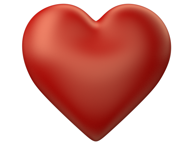Hot Pink Heart PNG HD