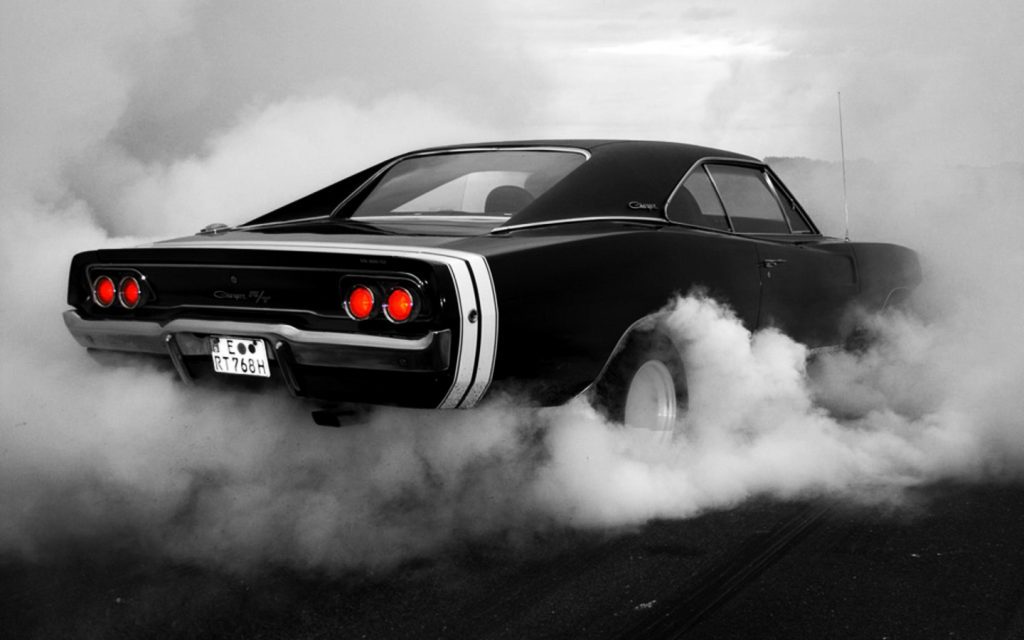 Cars Muscle Cars 1969 Monochrome Dodge Charger Rt  - Images Of Cars, Transparent background PNG HD thumbnail