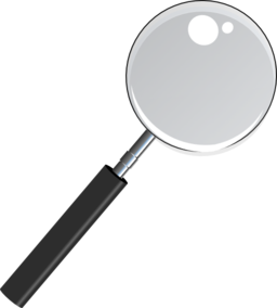 Magnifying Glass With Transparent Glass - Magnifying Glass, Transparent background PNG HD thumbnail