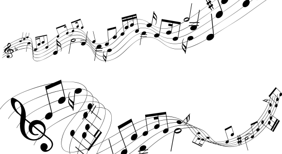 Hd Music Notes Wallpapers - Music Notes, Transparent background PNG HD thumbnail