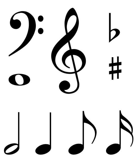 Amazing Musical Notes Pictures U0026 Backgrounds - Musical Notes Symbols, Transparent background PNG HD thumbnail