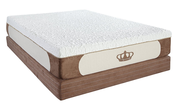 14 Inch Grand Cool Breeze Hd Gel Memory Foam Mattress - Of A Bed, Transparent background PNG HD thumbnail