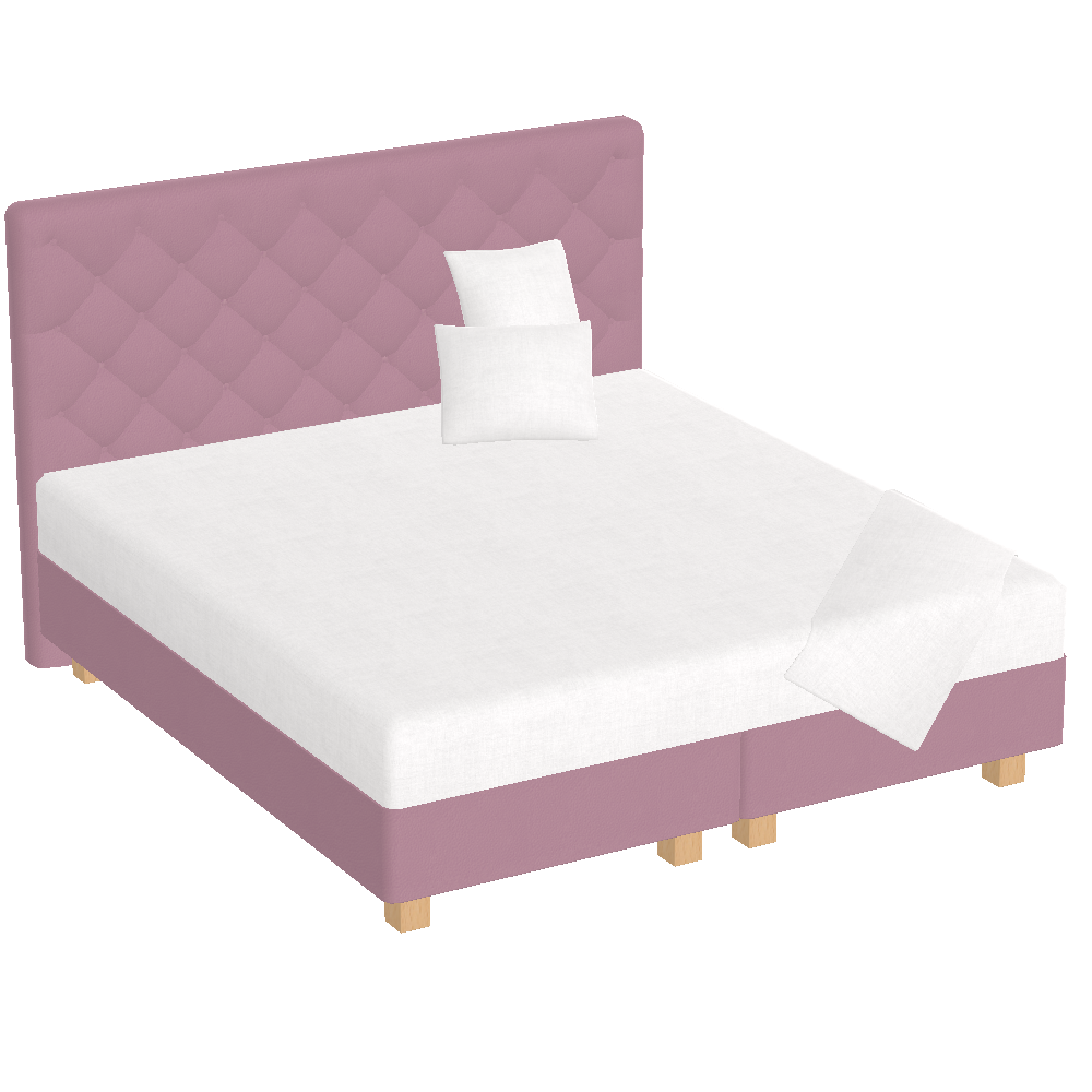 white european single bed, Cr