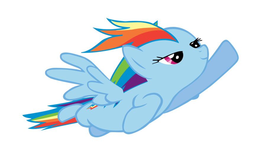 Rainbow Dash Flying Png Hd   Fly Hd Png - Of A Fly, Transparent background PNG HD thumbnail