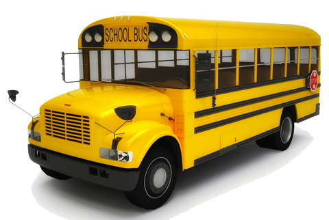 School Bus Png Image - Of A School Bus, Transparent background PNG HD thumbnail
