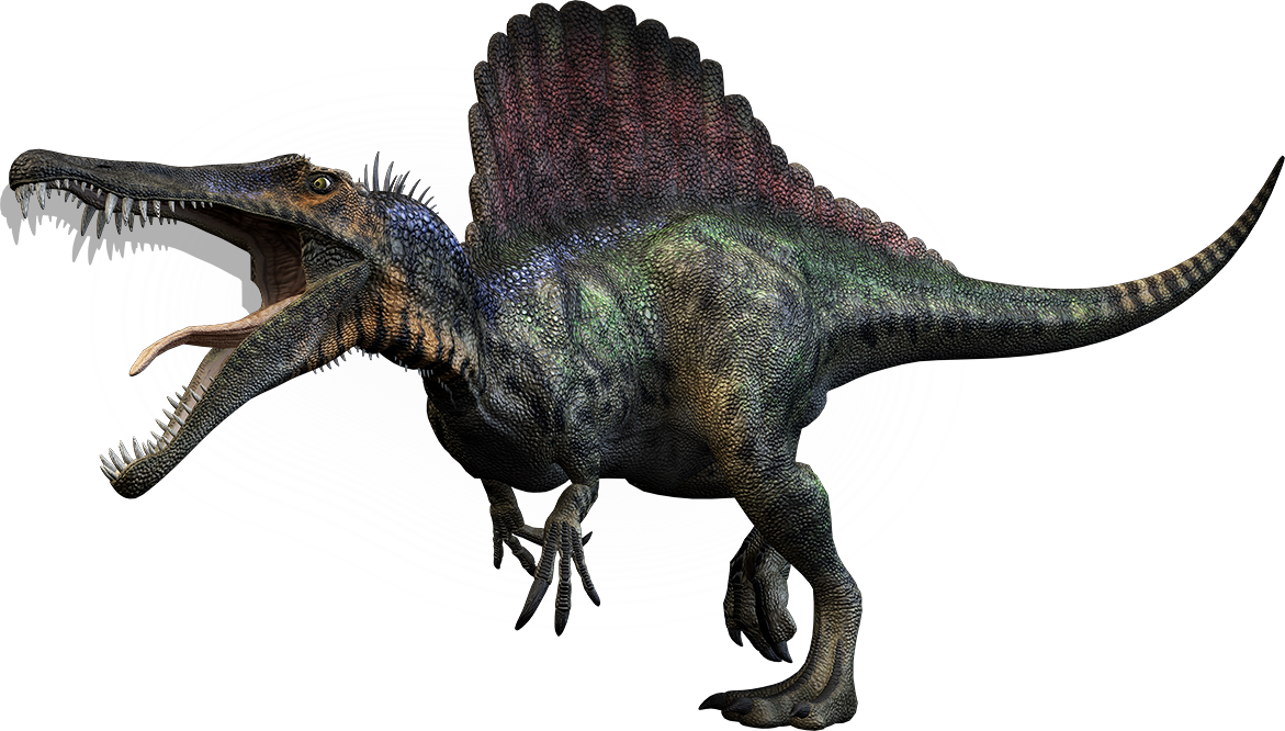 Dino Large Spino.png - Of Dinosaurs, Transparent background PNG HD thumbnail