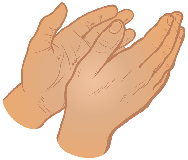 Clapping Hands Png Clip Art Image - Of Hands, Transparent background PNG HD thumbnail