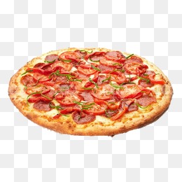 Bacon Pizza, Pizza, Round, Food Png Image And Clipart - Pizza, Transparent background PNG HD thumbnail
