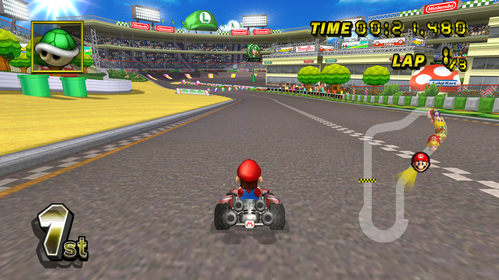 Luigi Circuit Racing   Mario Kart Wii.png - Race Track, Transparent background PNG HD thumbnail