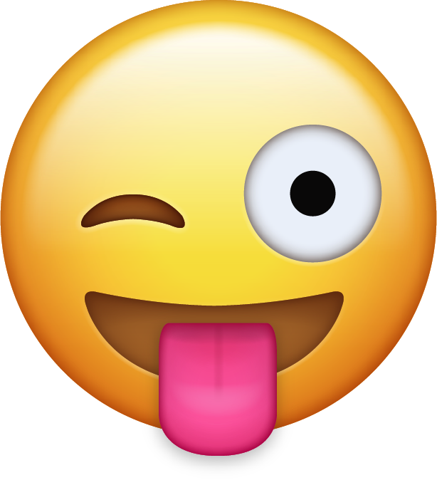 . Hdpng.com Download Tongue Out With An Eye Closed Iphone Emoji Jpg Hdpng.com  - Shocked Face, Transparent background PNG HD thumbnail