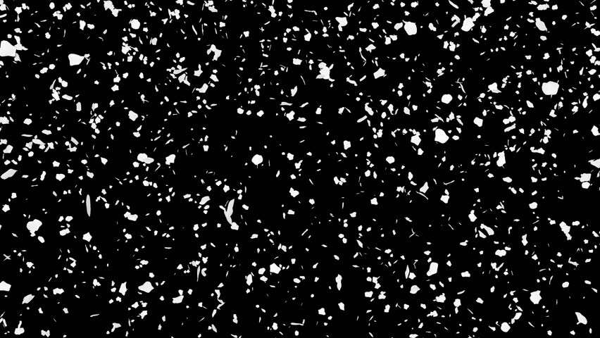 Animated Falling Very Heavenly Snow Flakes In 4K. Transparent Background   Alpha Channel Embedded With - Snowing, Transparent background PNG HD thumbnail