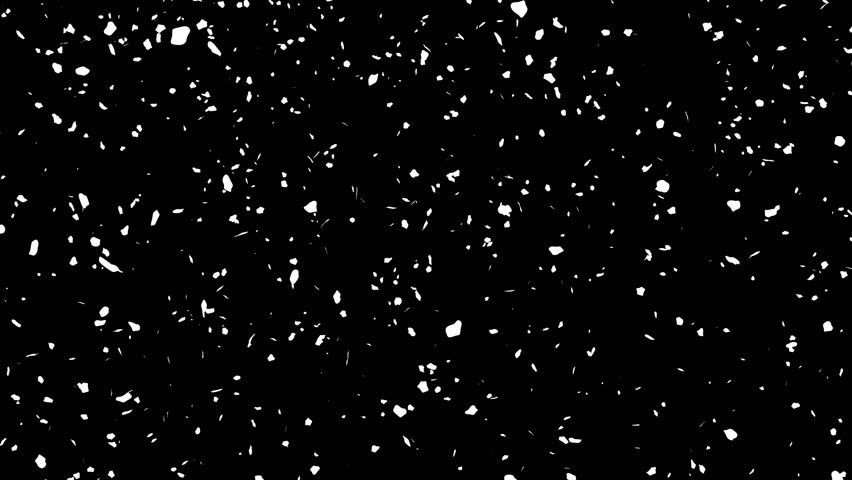 Animated Heavy Falling Snow Flakes On Transparent Background. (Alpha Channel Embedded With Hd Png - Snowing, Transparent background PNG HD thumbnail