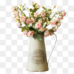 Decorative Metal Flower Pot, Iron Vase, Flower, Kettle Png Image And Clipart - Vase Of Flowers, Transparent background PNG HD thumbnail