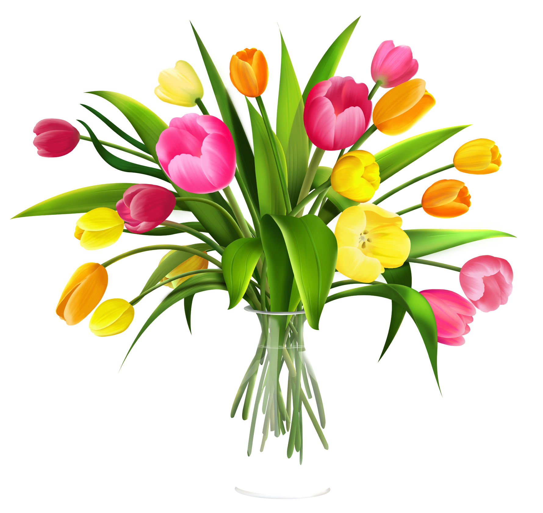 Free Clip Art Flowers In Vase | Use These Free Images For Your Websites, Art - Vase Of Flowers, Transparent background PNG HD thumbnail